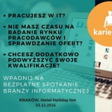 Targi Kariera IT w Krakowie – 03.12.2016